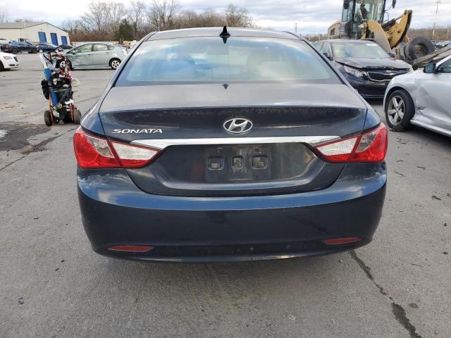 5NPEB4AC3BH109574 - 2011 HYUNDAI SONATA GLS BLACK photo 6