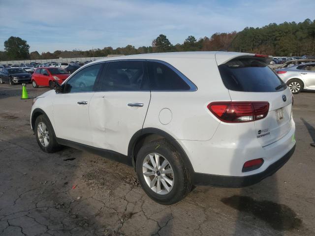 5XYPG4A33KG568136 - 2019 KIA SORENTO L WHITE photo 2