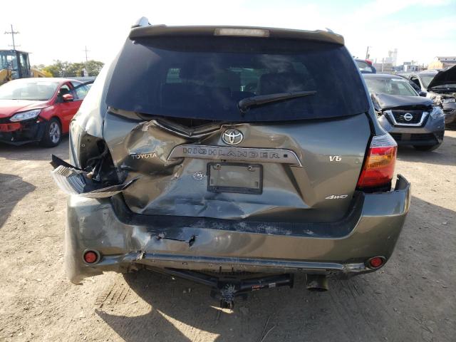 JTEES43A282091912 - 2008 TOYOTA HIGHLANDER SPORT GREEN photo 6