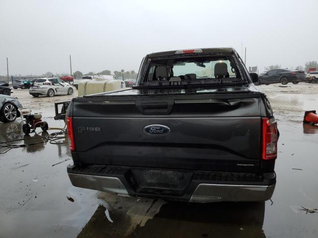 1FTEW1CFXFFA16559 - 2015 FORD F150 SUPERCREW GRAY photo 6