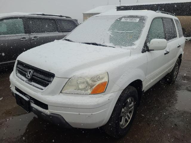 2004 HONDA PILOT EXL, 