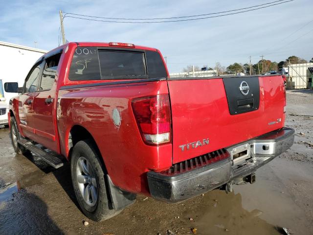 1N6BA0EK6BN323388 - 2011 NISSAN TITAN S RED photo 2