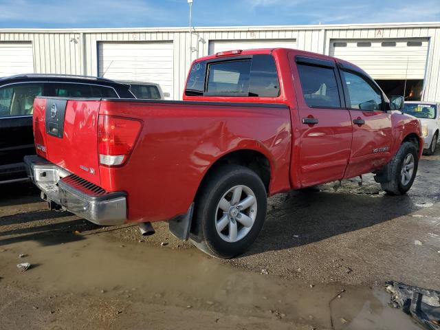 1N6BA0EK6BN323388 - 2011 NISSAN TITAN S RED photo 3