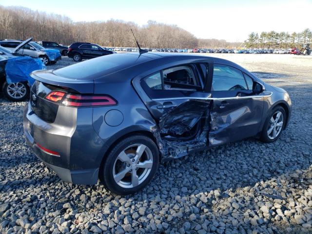 1G1RA6E49CU112420 - 2012 CHEVROLET VOLT GRAY photo 3