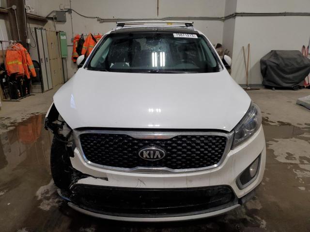 5XYPHDA54HG201124 - 2017 KIA SORENTO EX WHITE photo 5