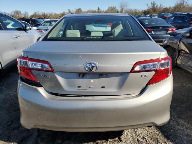 4T4BF1FK8DR275931 - 2013 TOYOTA CAMRY L GOLD photo 6