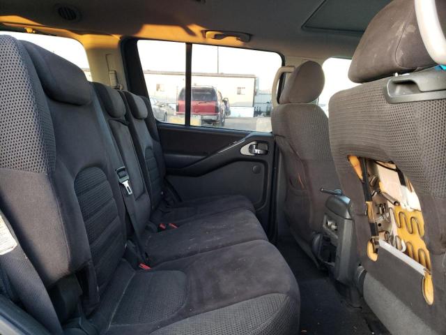 5N1AR18W86C607615 - 2006 NISSAN PATHFINDER LE შავი ფოტო 11