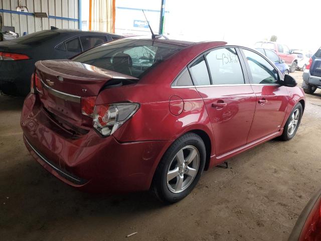 1G1PF5SC3C7182170 - 2012 CHEVROLET CRUZE LT RED photo 3