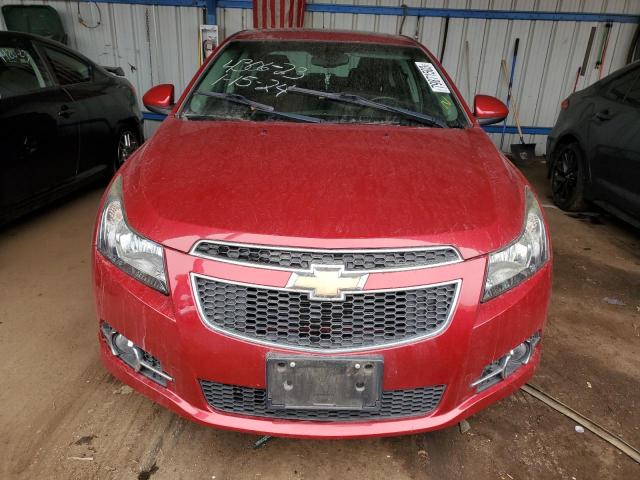 1G1PF5SC3C7182170 - 2012 CHEVROLET CRUZE LT RED photo 5