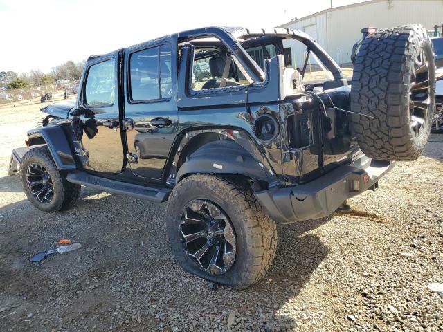 1C4HJXEN7PW533449 - 2023 JEEP WRANGLER SAHARA BLACK photo 2