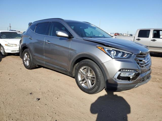 5NMZU3LB6JH099726 - 2018 HYUNDAI SANTA FE S GRAY photo 4