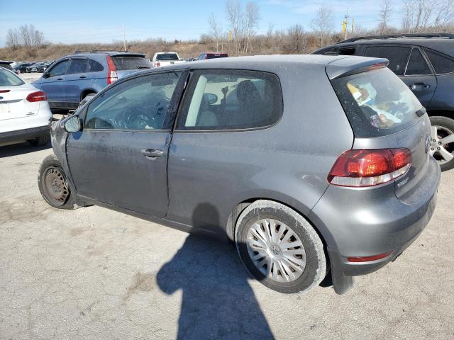 WVWBB7AJ0DW090529 - 2013 VOLKSWAGEN GOLF GRAY photo 2