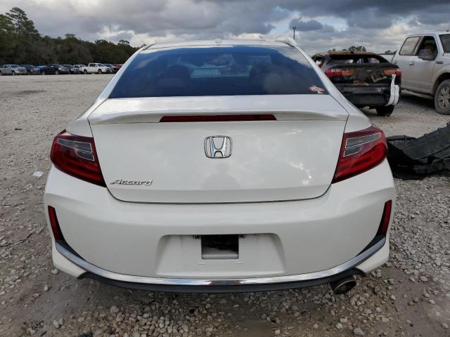 1HGCT1B8XGA006018 - 2016 HONDA ACCORD EXL WHITE photo 6