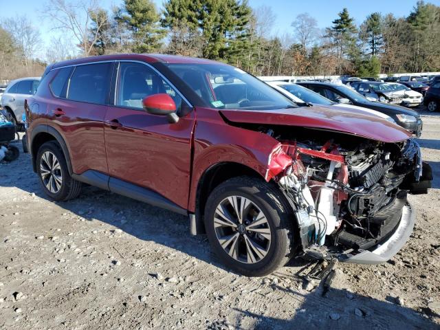 JN8BT3BB5PW182841 - 2023 NISSAN ROGUE SV RED photo 4