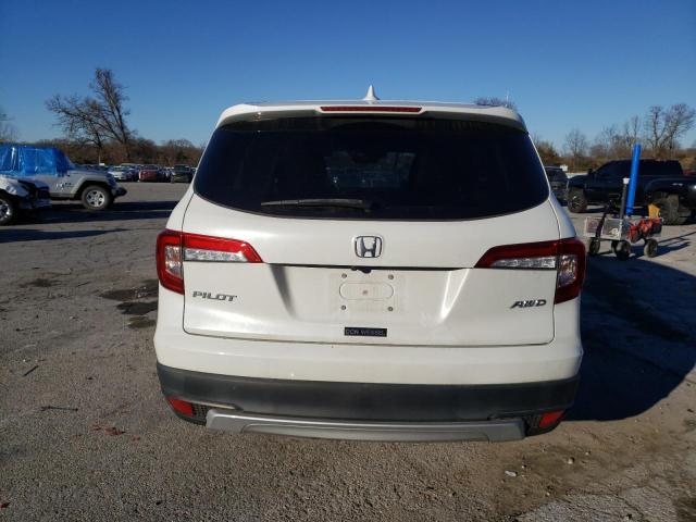 5FNYF6H50LB025412 - 2020 HONDA PILOT EXL WHITE photo 6