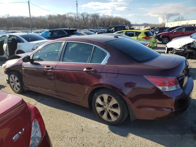 JHMCP26869C000872 - 2009 HONDA ACCORD EXL MAROON photo 2