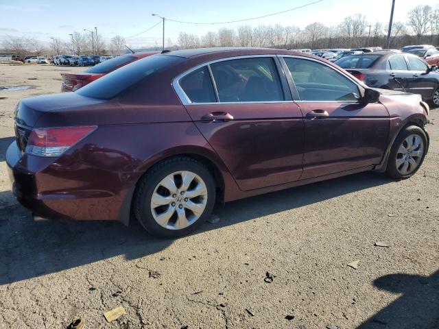 JHMCP26869C000872 - 2009 HONDA ACCORD EXL MAROON photo 3