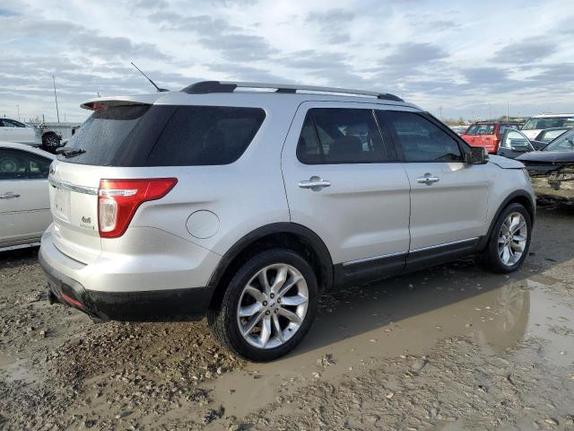 1FM5K7F91DGA88113 - 2013 FORD EXPLORER LIMITED SILVER photo 3