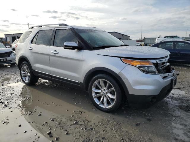 1FM5K7F91DGA88113 - 2013 FORD EXPLORER LIMITED SILVER photo 4