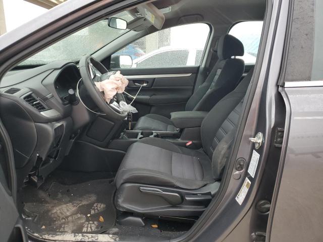 2HKRW5H35KH404855 - 2019 HONDA CR-V LX GRAY photo 7