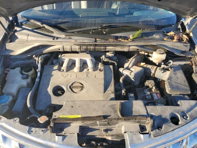 JN8AZ08W57W641742 - 2007 NISSAN MURANO SL SILVER photo 12