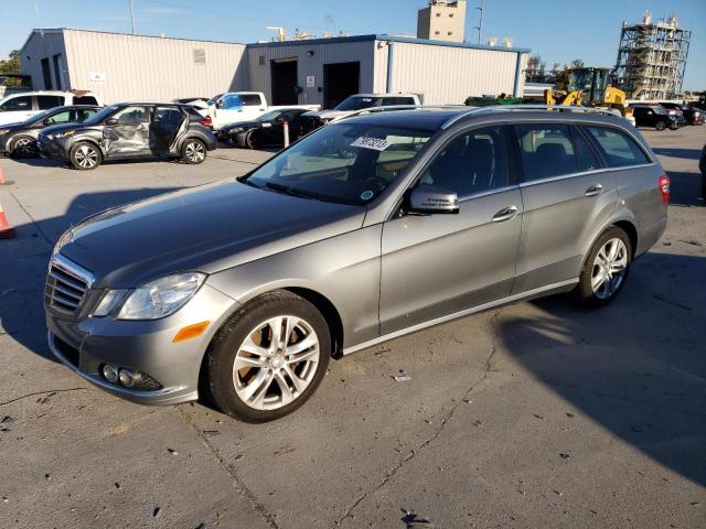 WDDHH8HB5BA473623 - 2011 MERCEDES-BENZ E 350 4MATIC WAGON SILVER photo 1