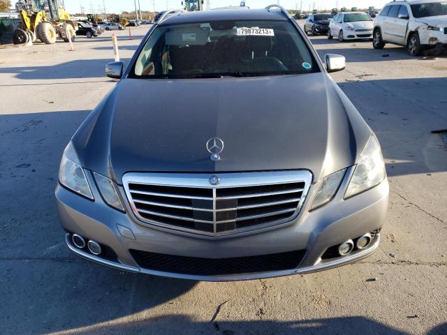 WDDHH8HB5BA473623 - 2011 MERCEDES-BENZ E 350 4MATIC WAGON SILVER photo 5