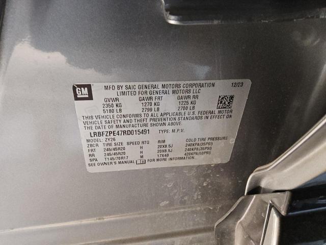 LRBFZPE47RD015491 - 2024 BUICK ENVISION ESSENCE ნაცრისფერი ფოტო 14