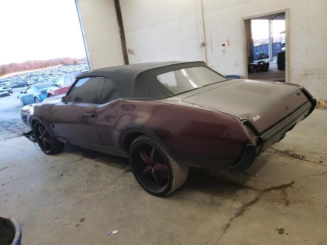 336679M394647 - 1969 OLDSMOBILE CUTLASS MAROON photo 2