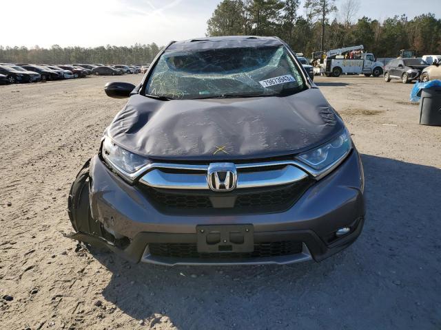 7FARW1H80HE025004 - 2017 HONDA CR-V EXL GRAY photo 5