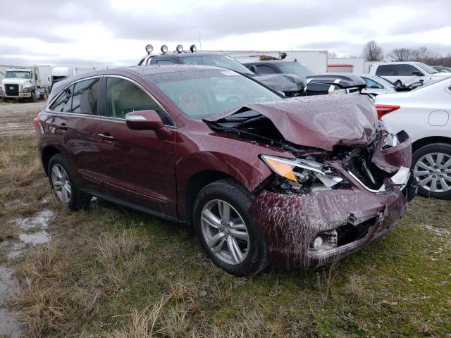 5J8TB4H58EL006957 - 2014 ACURA RDX TECHNOLOGY BURGUNDY photo 4