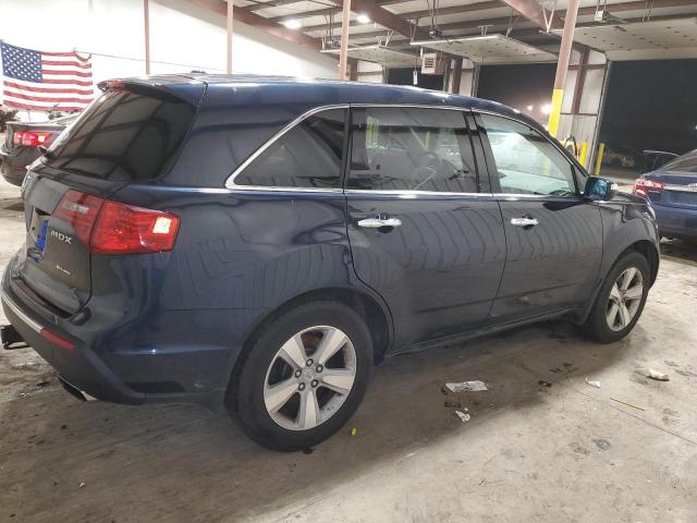 2HNYD2H29AH534176 - 2010 ACURA MDX BLUE photo 3