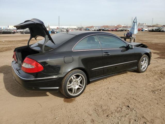 WDBTJ72H77F211465 - 2007 MERCEDES-BENZ CLK 550 BLACK photo 3