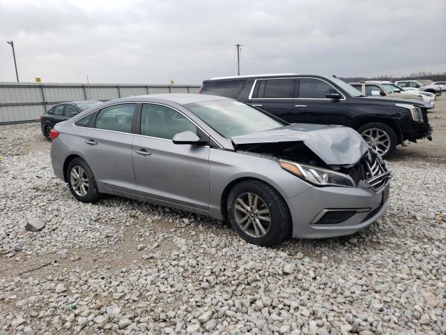 5NPE24AF3GH399378 - 2016 HYUNDAI SONATA SE GRAY photo 4