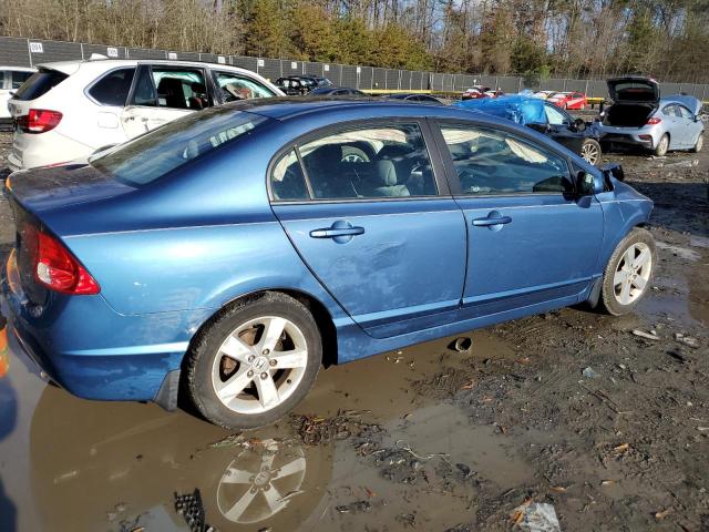 1HGFA16877L093166 - 2007 HONDA CIVIC EX BLUE photo 3