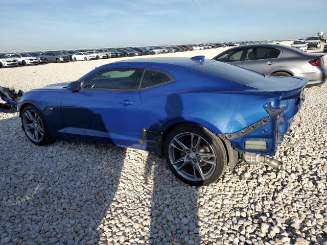 1G1FD1RS1M0121501 - 2021 CHEVROLET CAMARO LT BLUE photo 2