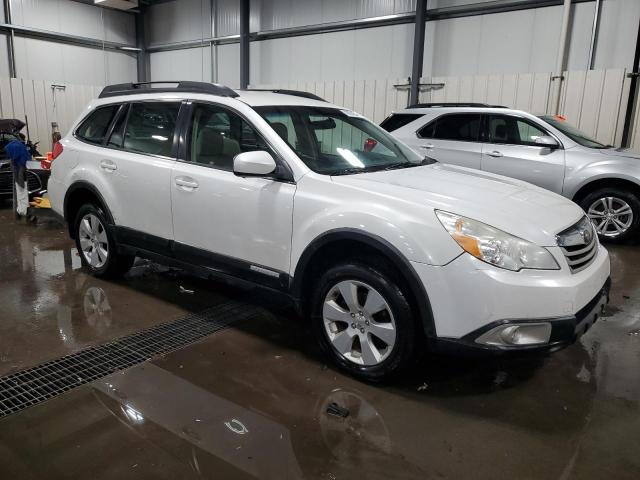 4S4BRCAC7C3259009 - 2012 SUBARU OUTBACK 2.5I WHITE photo 4