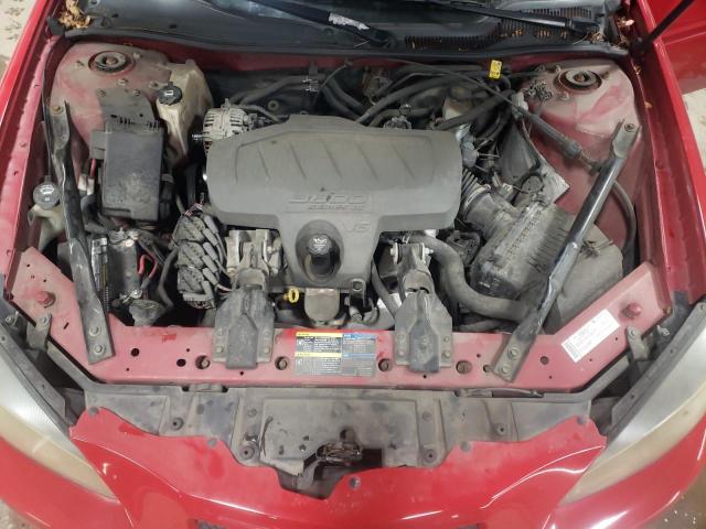 2G2WP552481142448 - 2008 PONTIAC GRAND PRIX RED photo 11