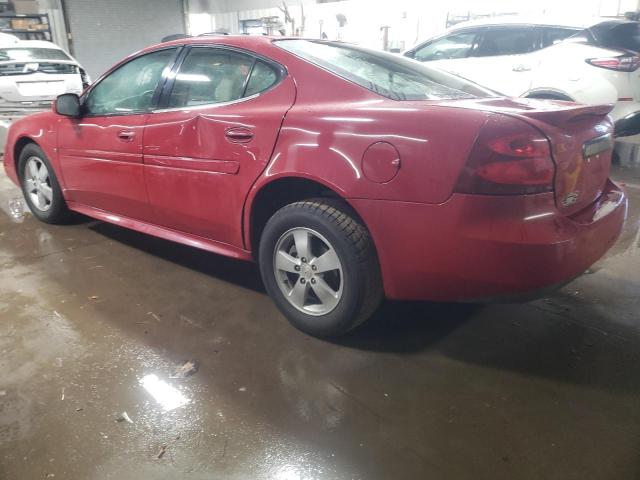 2G2WP552481142448 - 2008 PONTIAC GRAND PRIX RED photo 2