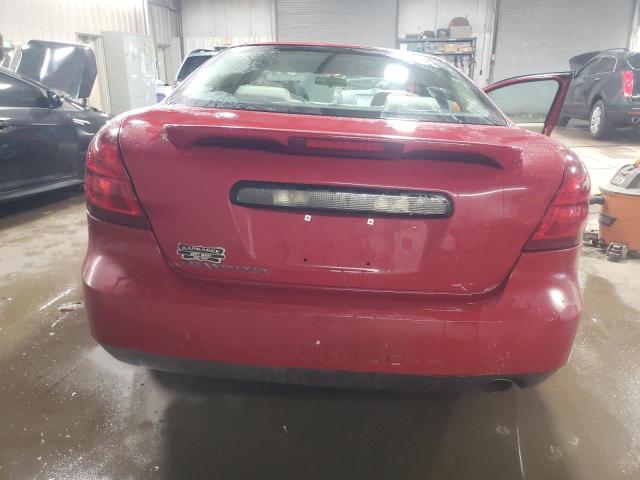 2G2WP552481142448 - 2008 PONTIAC GRAND PRIX RED photo 6