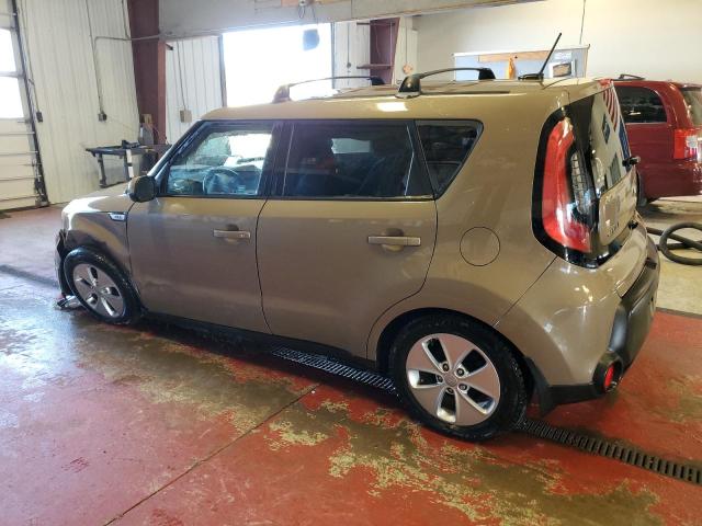 KNDJN2A23F7220170 - 2015 KIA SOUL BROWN photo 2