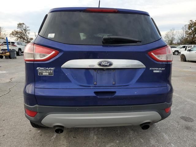 1FMCU9J9XFUC12467 - 2015 FORD ESCAPE TITANIUM BLUE photo 6