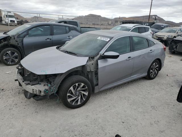 2HGFC2F79GH534381 - 2016 HONDA CIVIC EX SILVER photo 1