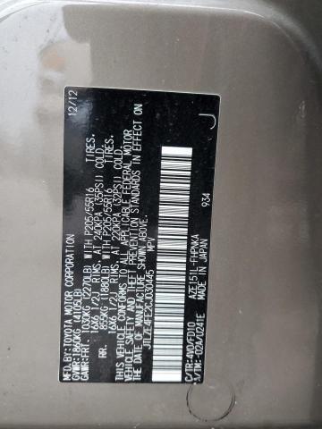 JTLZE4FE2CJ030445 - 2012 TOYOTA SCION XB 棕色 照片 13