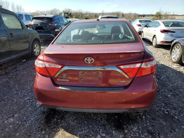 4T1BF1FK2GU608347 - 2016 TOYOTA CAMRY LE RED photo 6