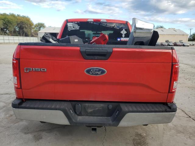1FTEW1EPXFFA72166 - 2015 FORD F150 SUPERCREW RED photo 6