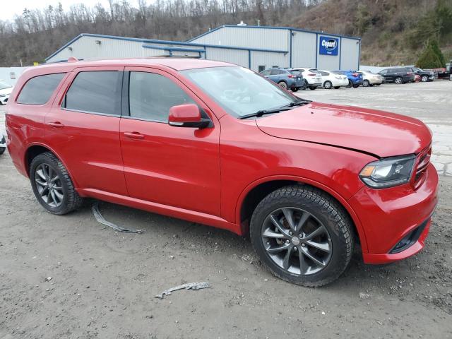 1C4RDJDG3HC878640 - 2017 DODGE DURANGO GT RED photo 4