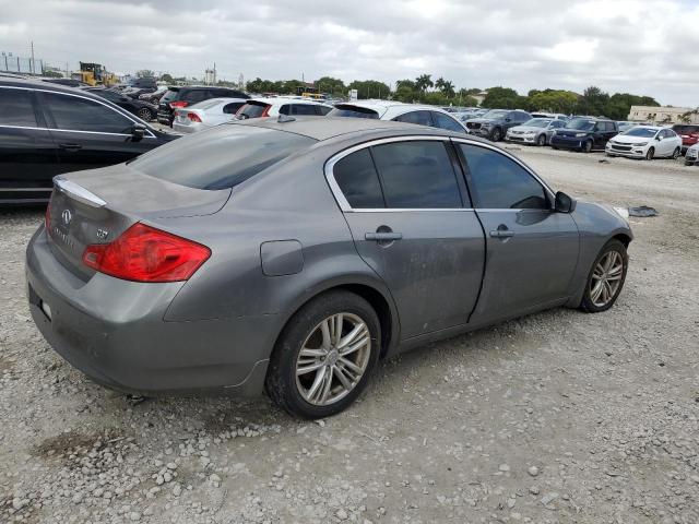 JN1CV6AP1CM936058 - 2012 INFINITI G37 BASE GRAY photo 3