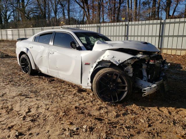 2C3CDXGJ3MH650469 - 2021 DODGE CHARGER SCAT PACK WHITE photo 4