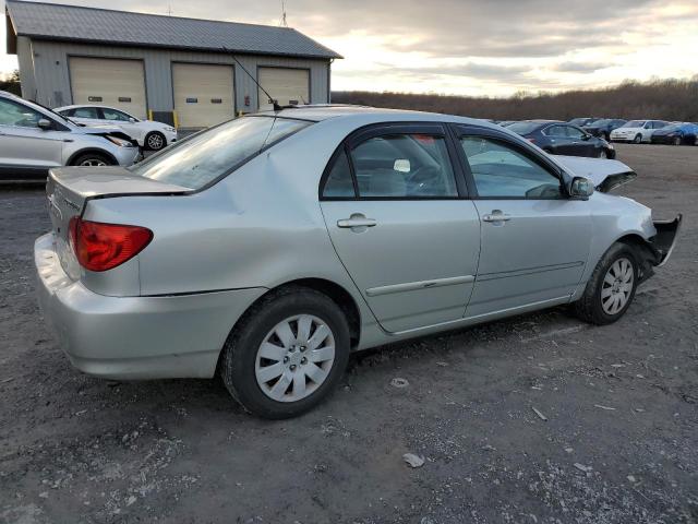 2T1BR32E33C049597 - 2003 TOYOTA COROLLA CE GRAY photo 3